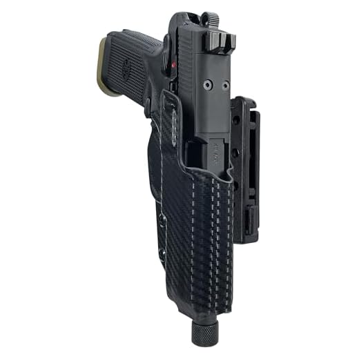 Pro IDPA Competition Holster fits FN FNX-45 Tactical (Right-Hand Draw, Carbon Fiber)
