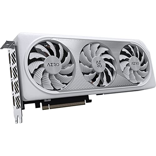 GIGABYTE GeForce RTX 4060 TI AERO OC 8GB Scheda grafica - 8GB GDDR6 18Gbps 128bit, PCI-E 4.0, 2x DisplayPort 1.4, 2x HDMI 2.1a, NVIDIA DLSS 3, Supports 4K, Ada Lovelace Arch - Scheda video - Immagine 1