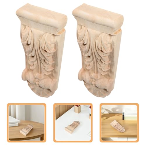 Apliques de madera tallada para tapar imperfecciones y embellecer esquinas de muebles 7