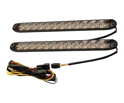 Bloc optique arrière 12LED style voiture pour feux de jour DRL et clignotants séquentiels