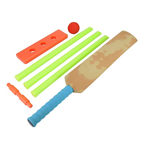 Antilog Toy Cricket, Indoor Outdoor Kunststoff Cricket Set Abnehmbare Stümpfe Kinder Spielzeug Spiel Zubehör