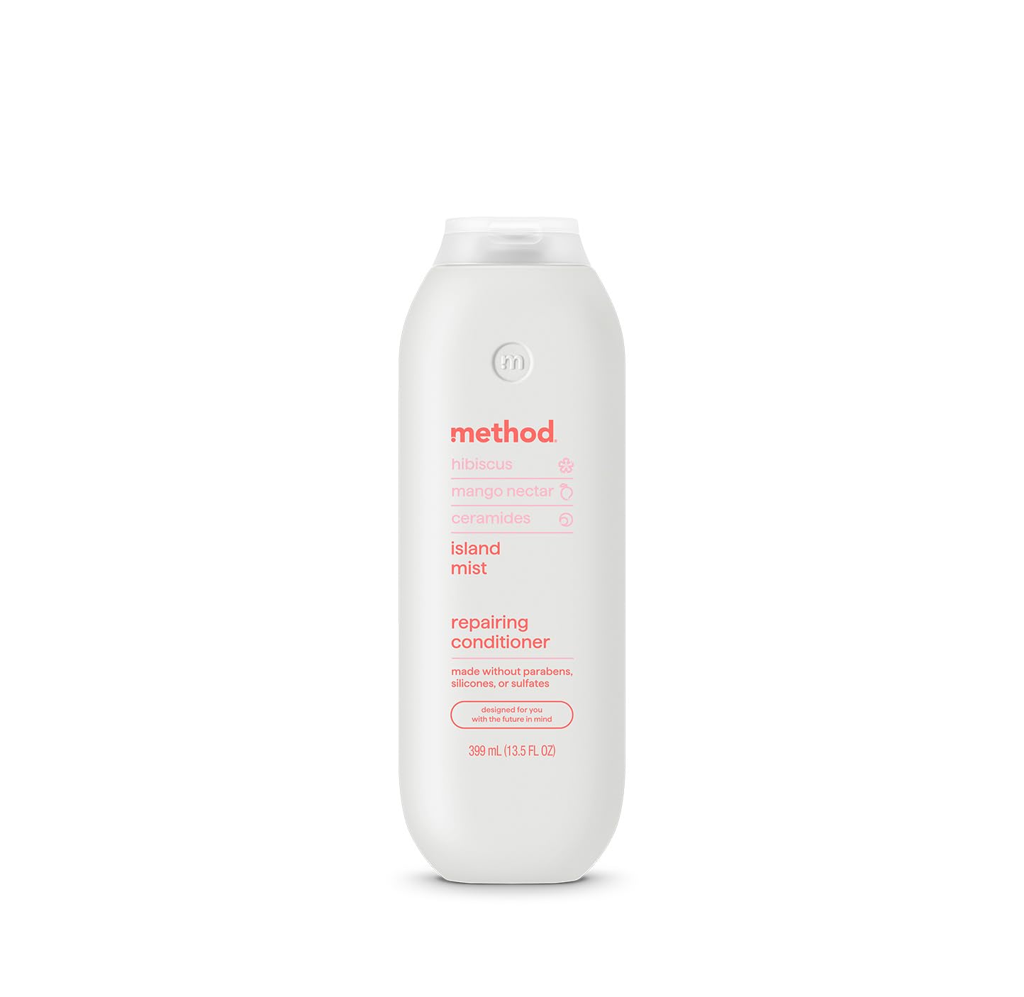 Method Repairing Conditioner, Island Mist, Hibiscus + Mango Nectar + Passion Fruit notes, 13.5oz