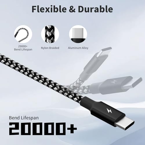 MPATIBY 5' 4-in-1 USB-C Multi Charging Cable - image 2