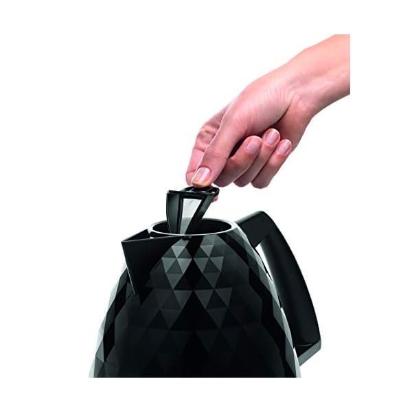 De'Longhi Brillante KBJ 2001.BK - Tetera elÃ©ctrica, 2000 W, 1.7 L, plÃ¡stico, negro - Imagen 4