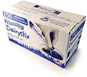 DairyStix Whole Milk UHT Sticks/Sachets 250 Sticks
