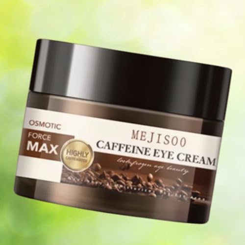 Natural Caffeine Eye Cream (50g) For Anti Aging Fine Line Dark Circles, Bags Puffiness, Under Eye Skin Care For Men & Women