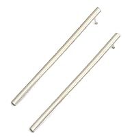 Vista 10 de 2 inch long 3mm very thin 14k yellow gold filled post bar stud earrings minimalist geometric earrings for women sterling silver post