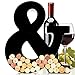 Wine Cork Holder - Metal Monogram Letter (&)