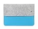 Produktbild Filz Laptop Sleeve Laptoptasche Schutzhülle Notebooktasche Tablette Kasten Aktenkoffer Computer-Beutel für 11.6-15.6 Zoll Macbook/Dell/Lenovo/Ultrabook 14" Grau Sky Blau