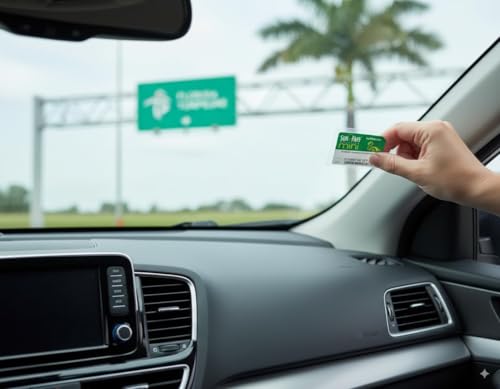 Image of Sun Pass Pro Universal Toll Transponder - Prepaid Electronic Pass for Florida & 21 Additional States (PRO)