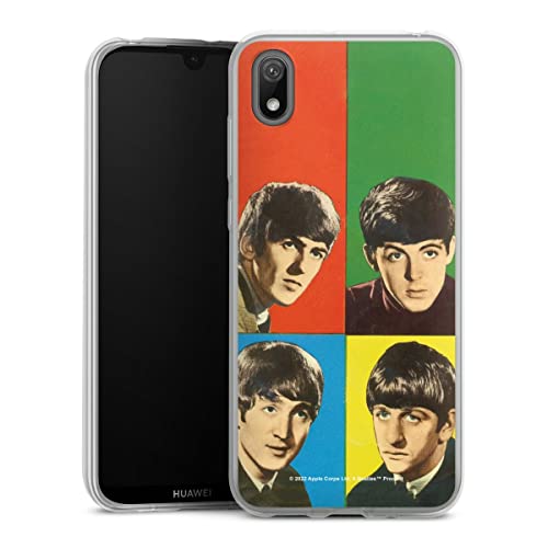 DeinDesign Coque Slim Compatible avec Huawei Y5 (2019) Coque Ultra Fine Coque en Silicone Ultra Fine Rock ‘n’ Roll Visages The Beatles - Les Beatles, Paul McCartney, John Lennon, RIngo Starr, George Harrison DeinDesign Coque Slim Compatible avec Huawei Y5 (2019) Coque Ultra Fine Coque en Silicone Ultra Fine Rock 'n' Roll Visages The Beatles