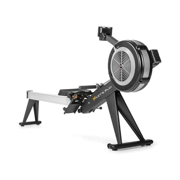 LET'S PLAY® LP-CONCEPT2 Commercial Air Rowing Machine for Home Gym Full Body Workout, Fitness Rower Machine with Multi Level Resistance for Cardio & Strength Training 1 LET'S PLAY® LP-CONCEPT2 Commercial Air Rowing Machine for Home Gym Full Body Workout, Fitness Rower Machine with Multi Level Resistance for Cardio & Strength Training