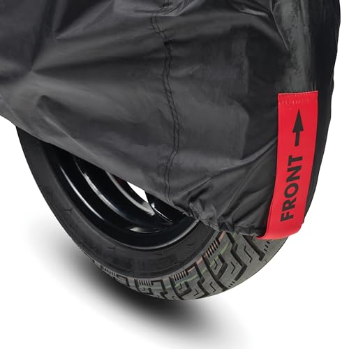 Housse moto imperméable TAAC Hydroscud polyuréthane noire taille L - 4