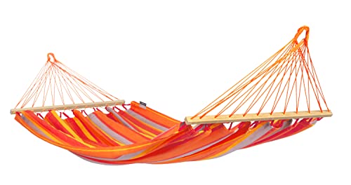 La Siesta® Alisio Toucan - Weather-Resistant Single Spreader Bar Hammock