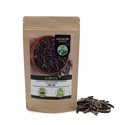 Poivre Selim, Poivre Selim, Poivre du Sénégal issu de culture contrôlée, Poivre Kani testé en laboratoire, 100% pur et naturel (100 GR) Cover