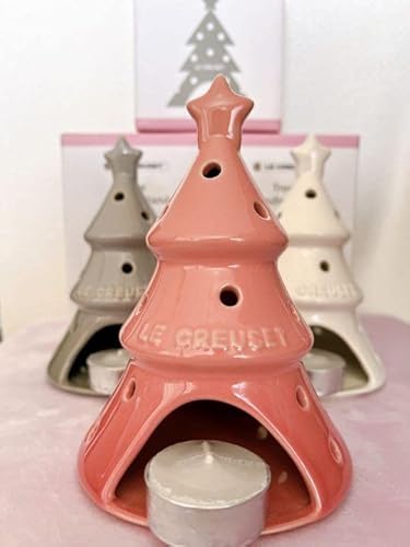 ルクルーゼ クリスマスツリー 型 キャンドル 3個セット ロウソク付き