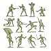 BMC Classic Marx Japanese Plastic Army Men - Green 32pc WW2 Soldier Figures