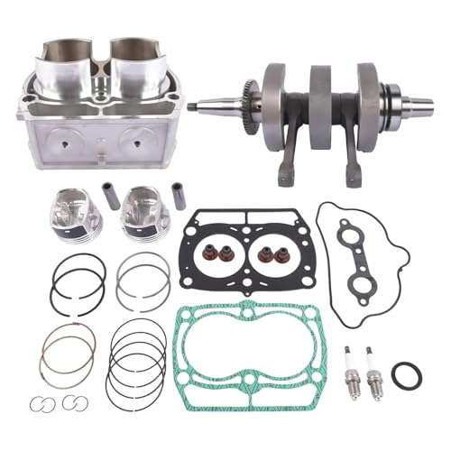 laiyonggr AP03 Compatible con el kit de reconstrucción del cilindro del cigüeñal Polaris 800 RZR S4 Ranger 4X4 Sportsman 1204334 2203068