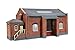 Hornby TT TT9020 Goods Shed - red brick collection, railway - accessories - resin building, for children +14 years old