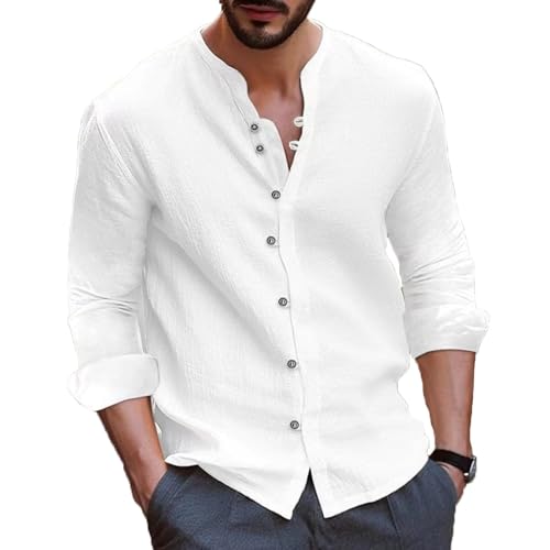 Chemise manches longues homme ample pour un look week-end décontracté et chic