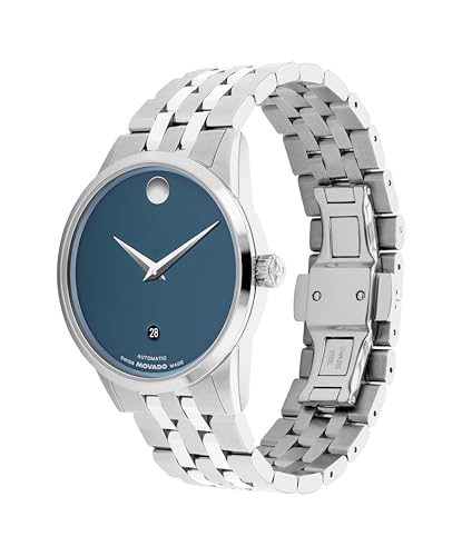 Movado Museum Men's Watch - Swiss Automatic, Self-Winding, Stainless Steel Bracelet - Classic, Luxury Fashion Timepiece for Him - 40mm2
