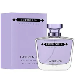 La French Euphoria Perfume for Men and Women, Long-Lasting Luxury Fragrance, Ideal Birthday Gift For Men and Women, Best Unisex Perfume with All-Day Scent, luxury perfume for Men (100ML)