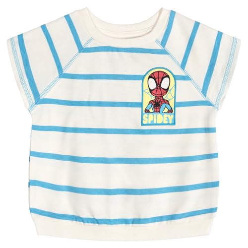 Marvel Spidey and His Amazing Friends Spider-Man Toddler Boys Tank Top & French Terry Shorts Set 3T - image 3