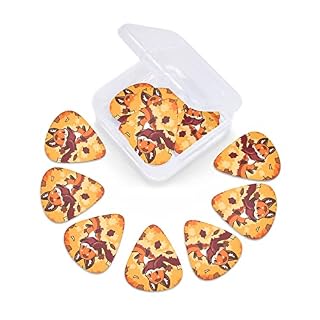 Médiators de guitare 12-Pack Cute Autumn Fox médiators pour guitare électrique guitare acoustique diverses guitares - Les Beatles, Paul McCartney, John Lennon, RIngo Starr, George Harrison Médiators de guitare 12-Pack Cute Autumn Fox médiators pour guitare électrique guitare acoustique diverses guitares – Image 5