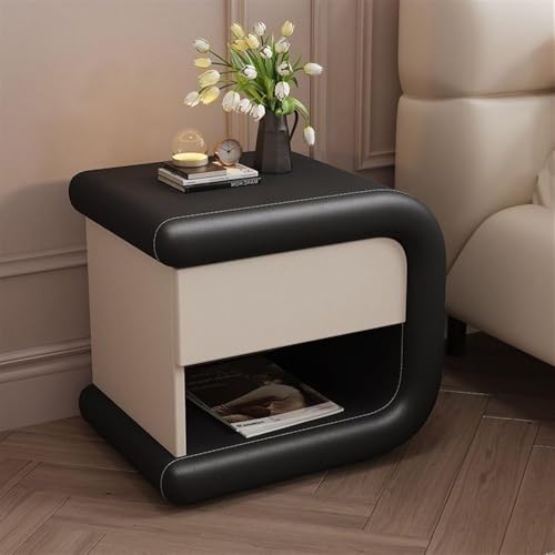 Banc à chaussures multifonctionnel en bois avec tiroir de lit