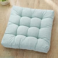 uyeoco Galettes de Chaise 43x43/55x55cm Coussin de Chaise Jardin, Extérieur/ Interieur/Cuisine/Jardin Coussins de Sol, Office Coussin d'assis(H5,1PC_43X43CM