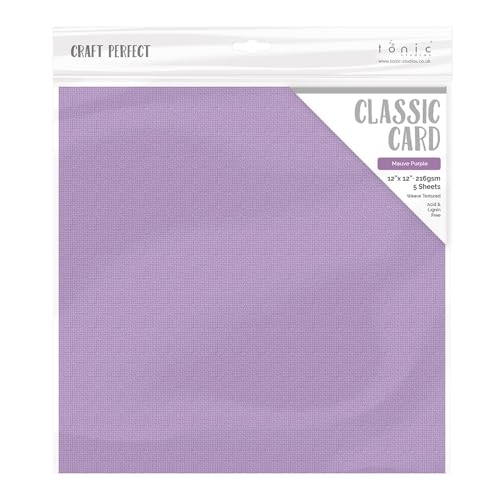 Papier cartonné violet mauve 30,5x30,5 cm pour créer des faire-part créatifs