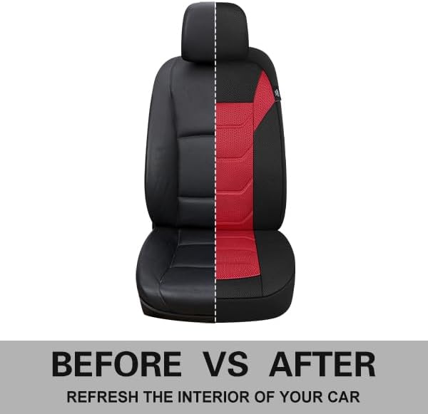 Miniatura 5 de Juego de fundas de asiento delantero de automóvil de malla de aire 3D, lavables y transpirables, fundas de asiento de vehículo de primera calidad