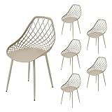 chaises bistrot anciennes ※ Chaises antidérapantes et respectueuses du sol : des coussinets antidérapants et à vis sont équipés sur tous les pieds des chaises. Les patins réglables rendent les chaises adaptées à tous les sols inégaux et restent stables contre les mouvements, protègent votre sol des rayures et atténuent le bruit lors du déplacement.