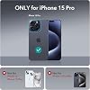 Funda para iPhone 15 Pro ESR para MagSafe, Antiamarillento, Transparente | Ultra Delgada, Protección contra Caídas 3X de Grado Militar, Funda Magnética para Teléfono, Absorción de Impactos, Resistente a Rayones 3