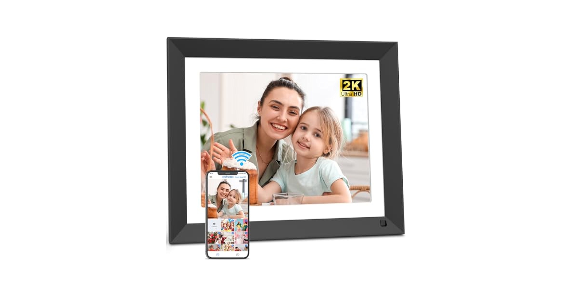 【新品未使用】Digital Photo Frame Aluratek 11.6