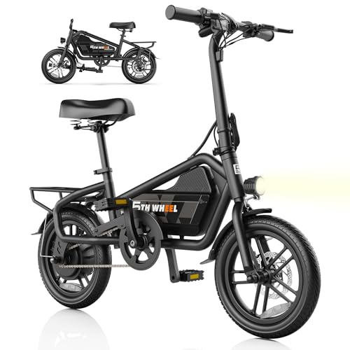 5TH WHEEL EB20 Electric Bike with 25 Miles PAS Range,