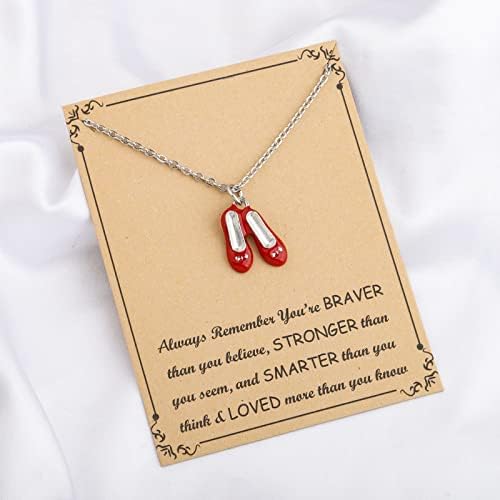 FUSTMW Sweet Home Bracelet Movies Inspired Bracelet Sweet Home Red 에나멜 슈즈 참 (목걸이), 스테인리스 스틸, 스테인리스 스틸 — 사진 3
