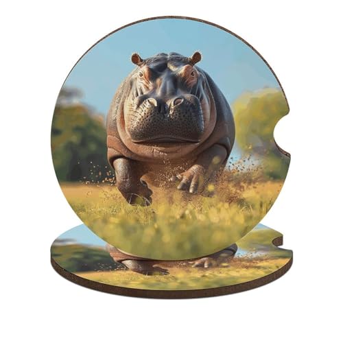 Posavasos para Carro con Diseño de Animales Corrientes 2 Pack miniatura 1