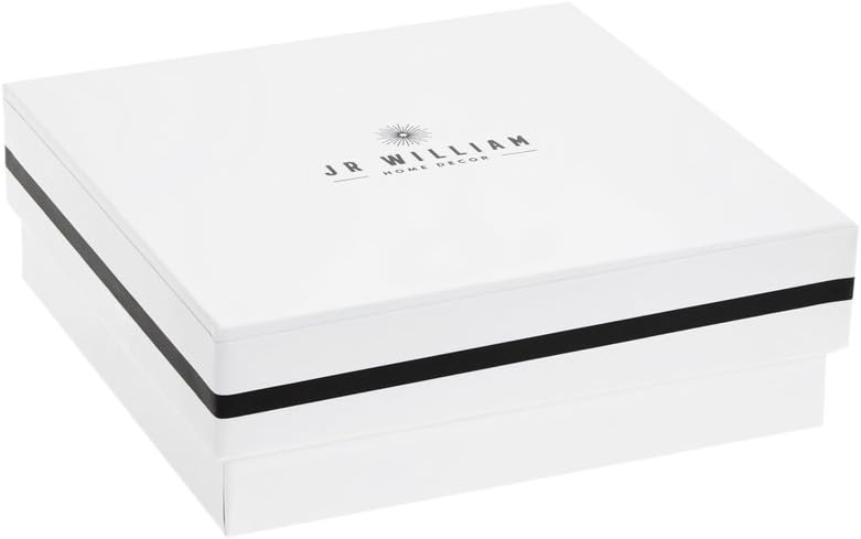 JR William Modern Pen Holder #9, Modern Pink and Clear Acrylic Pen Holder for Desk, Pen Stand and Office Desk Accessories Organizer in a Luxury Gift Box Packaging - Riverside Rose