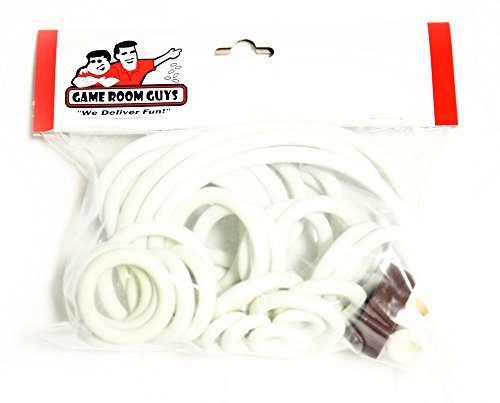 Game Room Guys Gottlieb Flying Chariots Pinball White Rubber Ring Kit