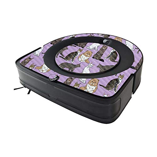 MightySkins Carbon Fiber Skin iRobot Roomba s9 Vacuum