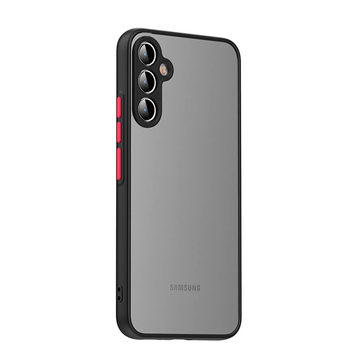 Zore Galaxy ile uyumlu A54 Kılıf Zore Hux Kapak Siyah