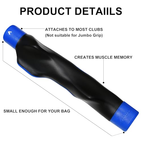 Golf Grip Trainer, Left-Hand Grip Corrector for Golf Club Grip, Black by Arttodo - Used condition - Image 6