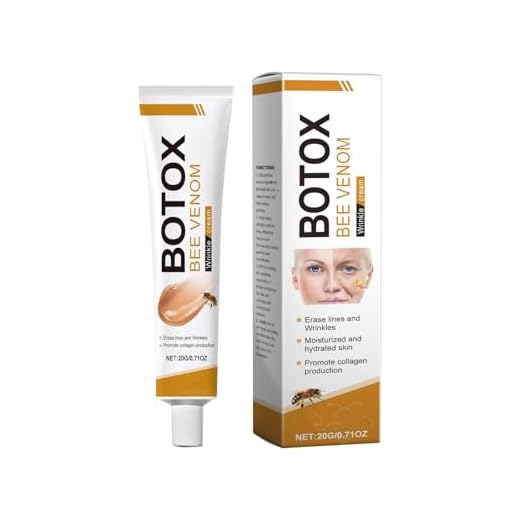Crema para Eliminar Arrugas con Veneno de Abeja, Crema Reafirmante Antiarrugas con Veneno de Abeja, Humectante Antiarrugas para Rostro y Cuello, Hidratación, Lifting y Recuperación (1Pcs)