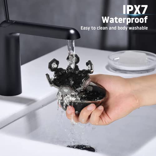Electric Razor For Men, Jimster 5-In-1 Head Shaver For Bald Men, Magnetic Cordless Electric Head Shavers With Beard Nose Hair Trimmer, Ipx7 Waterproof Wet/Dry Mens Grooming Kit, Type-C Charge (B) #TOP5