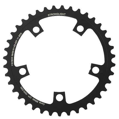 Plateau de pédalier 34 dents compact BCD 110 anodisé rouge pour vélo de course 11V