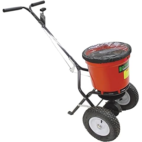 PROFI STREUWAGEN 25 LITER Salzstreuer Salzstreuwagen Saatgutwagen Rasenstreuwagen Streuer Düngerstreuer Samenstreuwagen Handstreuwagen Streugutwagen Tausalzwagen Granulatstreuer Streugerät Streuer Cover