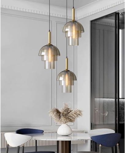 Suspension unique E27 de style simple pour plafond de porche