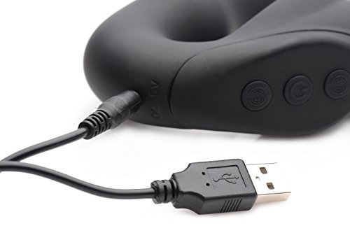 Sangle Silicone Vibrant Noir Strap U Evoke Batterie Intégrée - 6