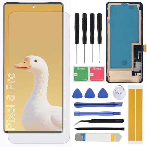 Écran pour Google Pixel 8 Pro LCD GC3VE avec châssis et outils